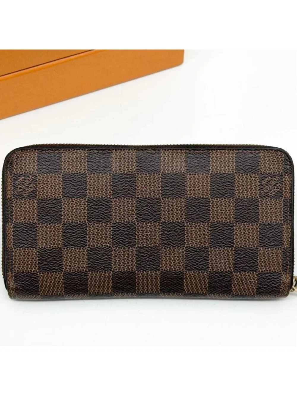 Louis Vuitton Zippy Wallet Damier Ebene Zip Around